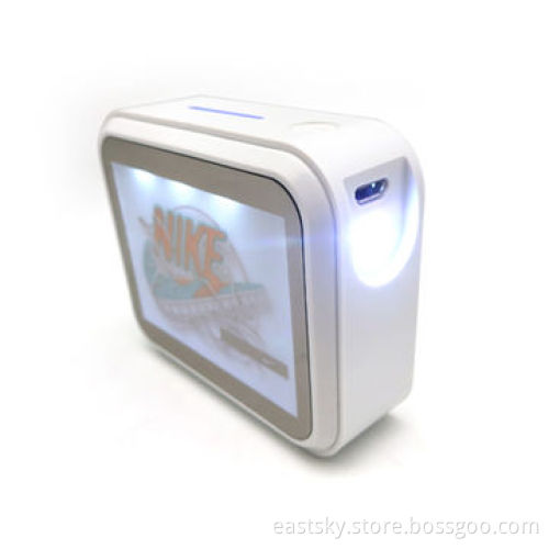 LED Light Up Power Bank with Phone Stand Function, 4,000mAh Big Capacity, with Unique Design